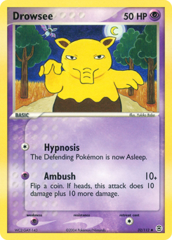 Drowzee #32 Drowzee - FireRed & LeafGreen - #32 - Pokemon TCG card