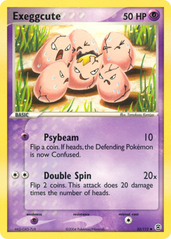 Exeggcute - FireRed & LeafGreen - #33 - Pokemon TCG card