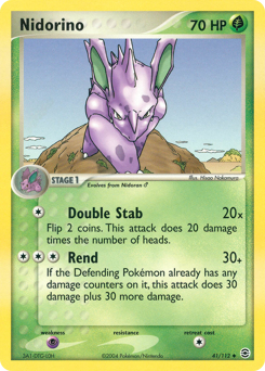 Nidorino - FireRed & LeafGreen - #41 - Pokemon TCG card