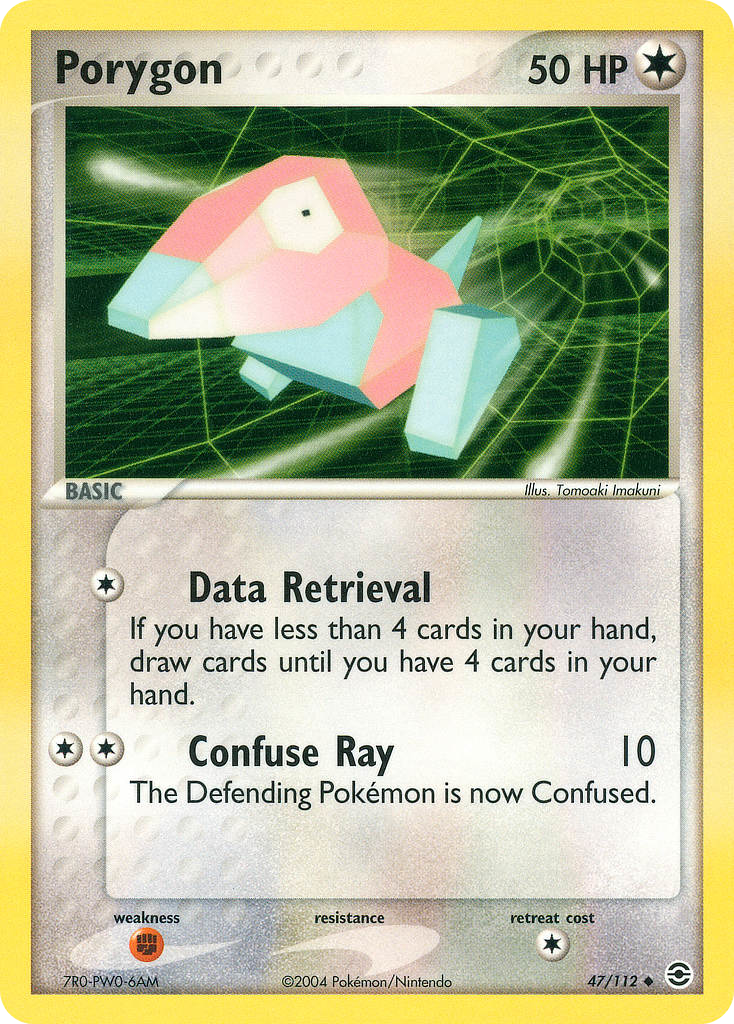 Porygon - FireRed & LeafGreen - #47 - Pokemon TCG card