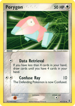Porygon #47 Porygon - FireRed & LeafGreen - #47 - Pokemon TCG card