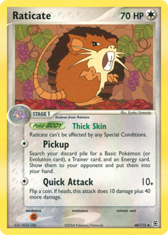Raticate #48 Raticate - FireRed & LeafGreen - #48 - Pokemon TCG card