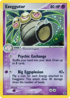 Exeggutor - FireRed & LeafGreen - #5 - Pokemon TCG card