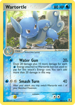 Wartortle #50 Wartortle - FireRed & LeafGreen - #50 - Pokemon TCG card