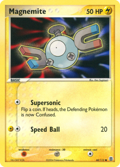 Magnemite - FireRed & LeafGreen - #68 - Pokemon TCG card