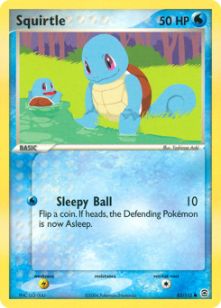 Squirtle #82 Squirtle - FireRed & LeafGreen - #82 - Pokemon TCG card
