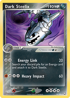 Dark Steelix - Team Rocket Returns - #10 - Pokemon TCG card
