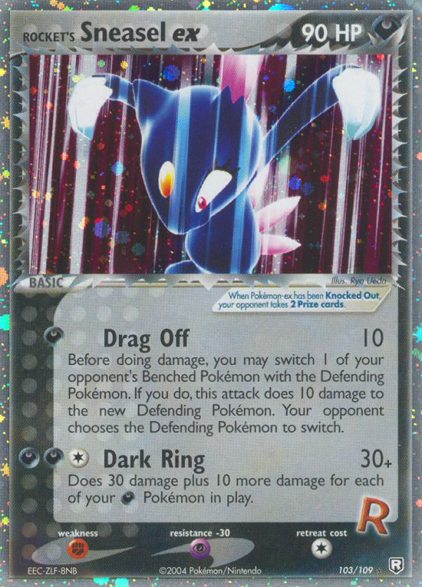 Rocket's Sneasel ex - Team Rocket Returns - #103 - Pokemon TCG card
