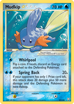 Mudkip ★ - Team Rocket Returns - #107 - Pokemon TCG card