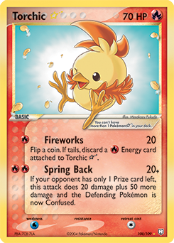 Torchic ★ #108 Torchic ★ - Team Rocket Returns - #108 - Pokemon TCG card
