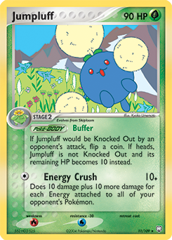 Jumpluff - Team Rocket Returns - #11 - Pokemon TCG card
