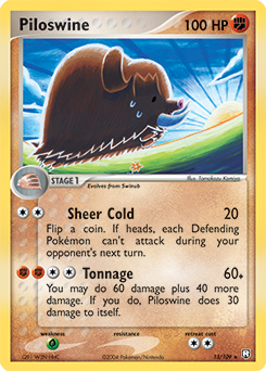 Piloswine #13 Piloswine - Team Rocket Returns - #13 - Pokemon TCG card