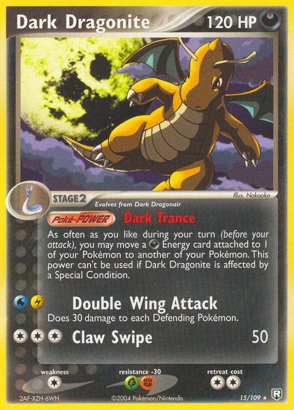 Dark Dragonite - Team Rocket Returns - #15 - Pokemon TCG card