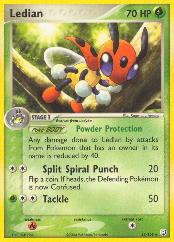 Ledian - Team Rocket Returns - #23 - Pokemon TCG card