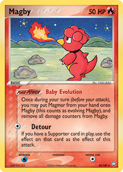 Magby #24 Magby - Team Rocket Returns - #24 - Pokemon TCG card