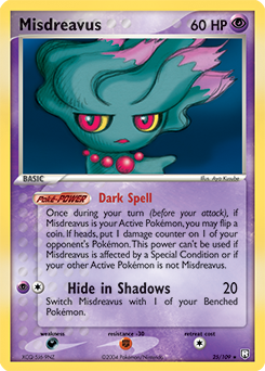 Misdreavus #25 Misdreavus - Team Rocket Returns - #25 - Pokemon TCG card
