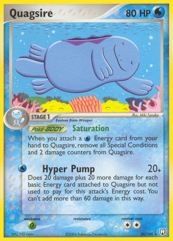 Quagsire - Team Rocket Returns - #26 - Pokemon TCG card