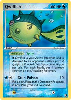 Qwilfish #27 Qwilfish - Team Rocket Returns - #27 - Pokemon TCG card