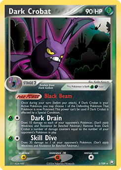 Dark Crobat #3 Dark Crobat - Team Rocket Returns - #3 - Pokemon TCG card