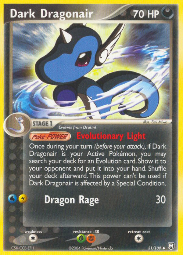 Dark Dragonair - Team Rocket Returns - #31 - Pokemon TCG card