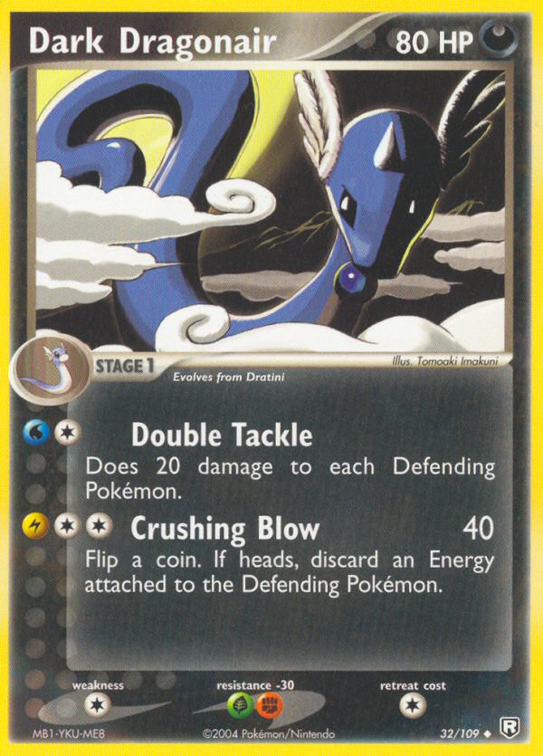 Dark Dragonair - Team Rocket Returns - #32 - Pokemon TCG card