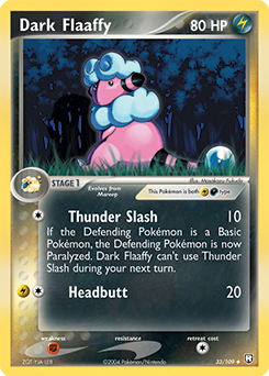 Dark Flaaffy #33 Dark Flaaffy - Team Rocket Returns - #33 - Pokemon TCG card