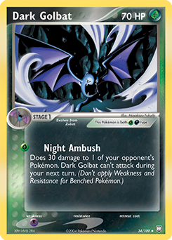 Dark Golbat - Team Rocket Returns - #34 - Pokemon TCG card