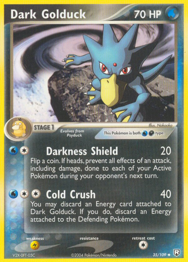 Dark Golduck - Team Rocket Returns - #35 - Pokemon TCG card