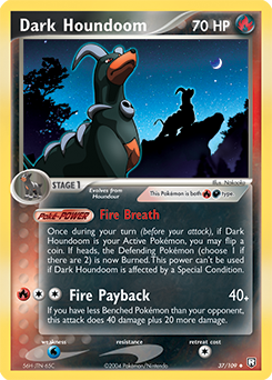 Dark Houndoom - Team Rocket Returns - #37 - Pokemon TCG card