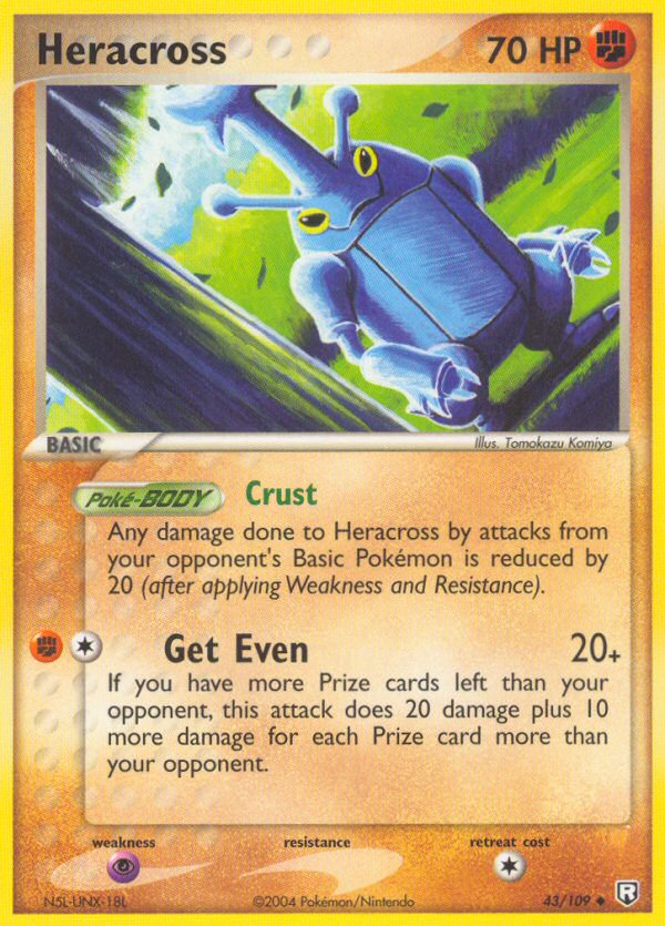 Heracross - Team Rocket Returns - #43 - Pokemon TCG card