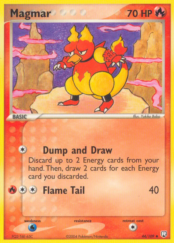Magmar - Team Rocket Returns - #44 - Pokemon TCG card