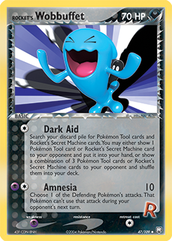 Rocket's Wobbuffet - Team Rocket Returns - #47 - Pokemon TCG card