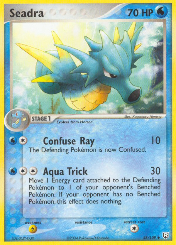 Seadra - Team Rocket Returns - #48 - Pokemon TCG card