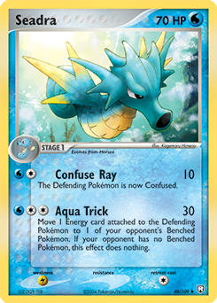 Seadra #48 Seadra - Team Rocket Returns - #48 - Pokemon TCG card