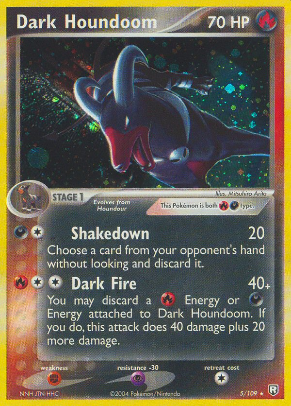 Dark Houndoom - Team Rocket Returns - #5 - Pokemon TCG card