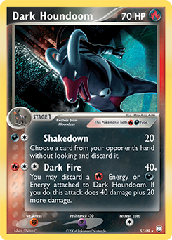 Dark Houndoom - Team Rocket Returns - #5 - Pokemon TCG card
