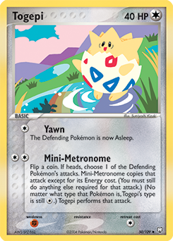 Togepi #50 Togepi - Team Rocket Returns - #50 - Pokemon TCG card