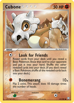 Cubone #51 Cubone - Team Rocket Returns - #51 - Pokemon TCG card