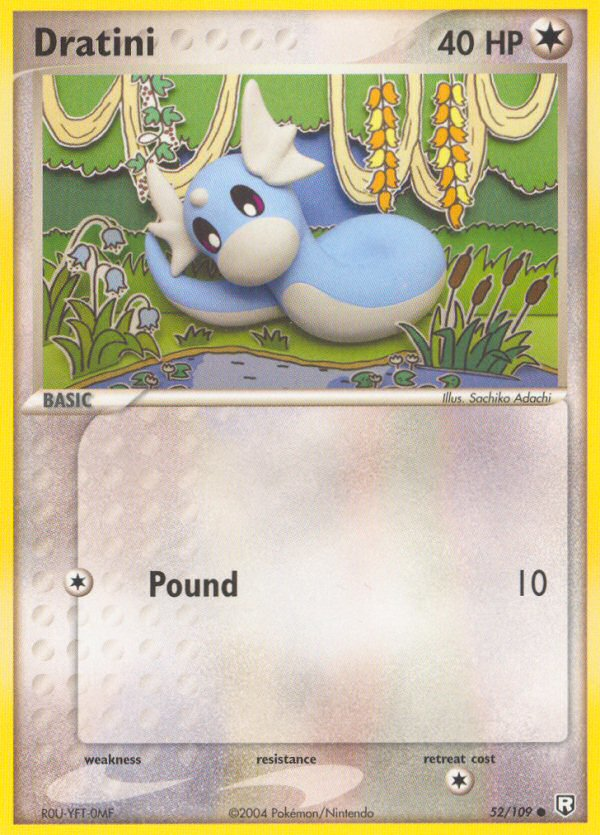 Dratini - Team Rocket Returns - #52 - Pokemon TCG card