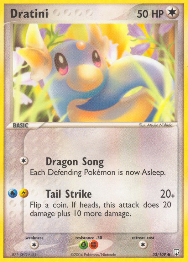 Dratini - Team Rocket Returns - #53 - Pokemon TCG card