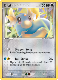 Dratini #53 Dratini - Team Rocket Returns - #53 - Pokemon TCG card