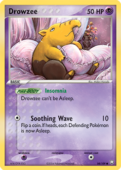 Drowzee #54 Drowzee - Team Rocket Returns - #54 - Pokemon TCG card