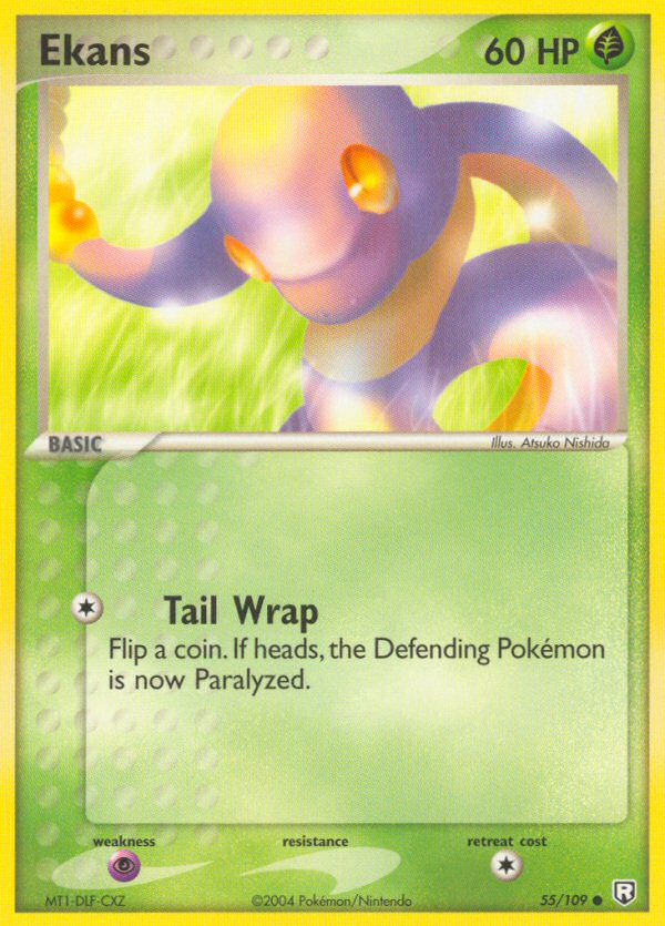 Ekans - Team Rocket Returns - #55 - Pokemon TCG card