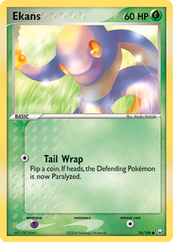 Ekans - Team Rocket Returns - #55 - Pokemon TCG card