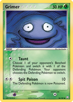 Grimer #56 Grimer - Team Rocket Returns - #56 - Pokemon TCG card