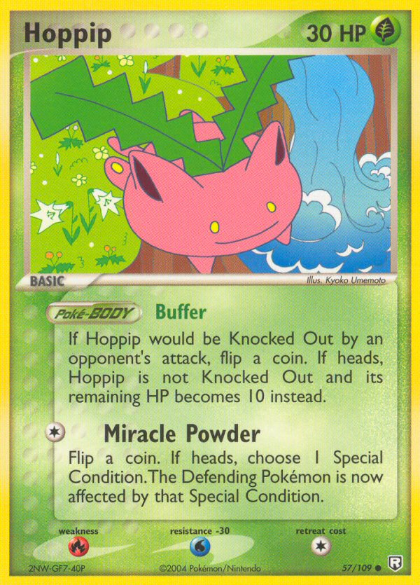 Hoppip - Team Rocket Returns - #57 - Pokemon TCG card