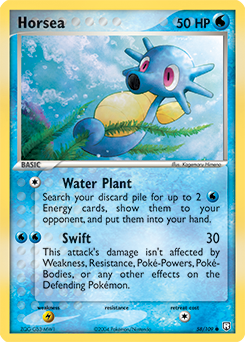 Horsea - Team Rocket Returns - #58 - Pokemon TCG card