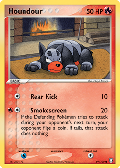 Houndour #59 Houndour - Team Rocket Returns - #59 - Pokemon TCG card