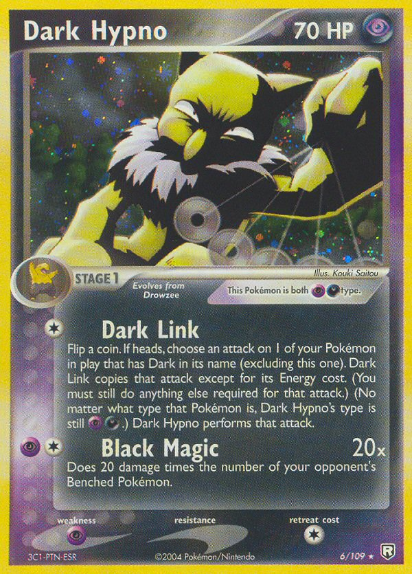 Dark Hypno - Team Rocket Returns - #6 - Pokemon TCG card
