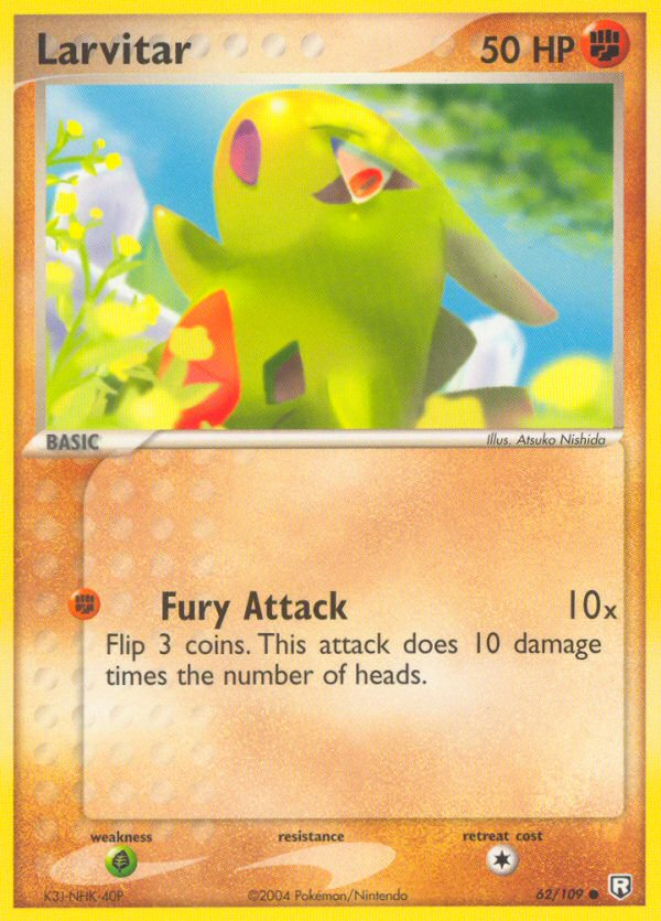Larvitar - Team Rocket Returns - #62 - Pokemon TCG card